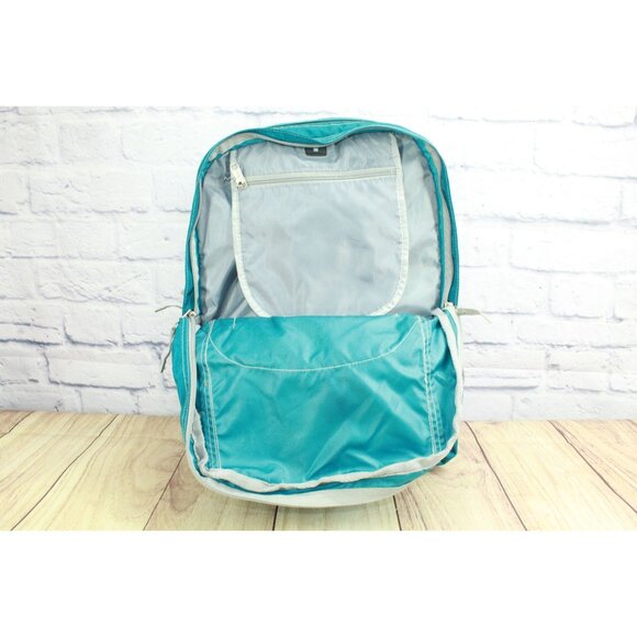 LL Bean Unisex Adult Weatherproof Deluxe Book Pack 37L School Backpack Teal - Picture 9 of 12
